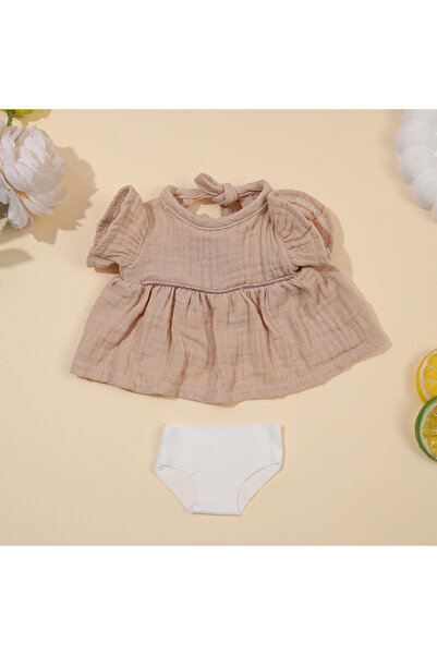 Choice فستان بني بدون دمية ملابس الدمية للدمى مقاس 12.99 بوصة 33 سم ألعاب الأ...