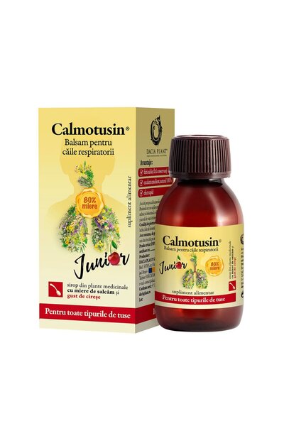 Dacia Plant Calmotusin Junior, Aromă de Cireșe, 100 ml, Dacia Plant