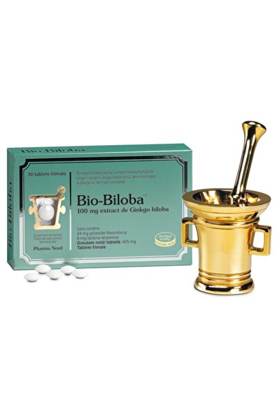 Pharma Nord Dietary Supplement, Pharma Nord, Bio-Biloba, 100mg, 30 Tablets