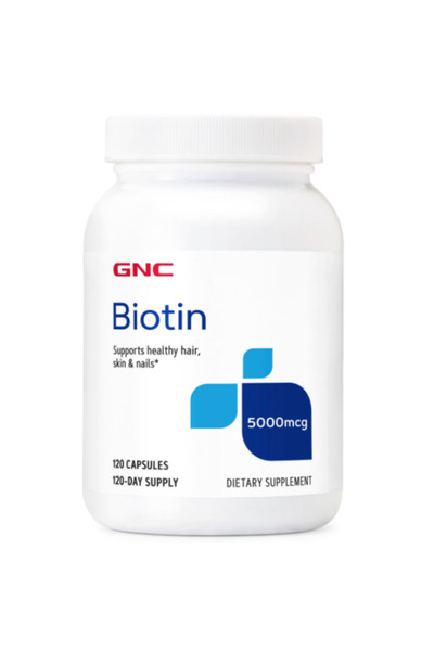 GNC BAG GNC Biotină 5000 mcg, 120 capsule