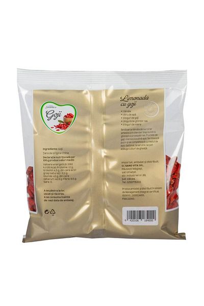 Sano Vita Goji Berries Dried Fruit 100g SANO VITA
