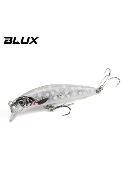 Choice طُعم صيد سمك صغير 50 مم 4.3 جرام بلون E BLUX Gravity Minnow بطول 50 مم...