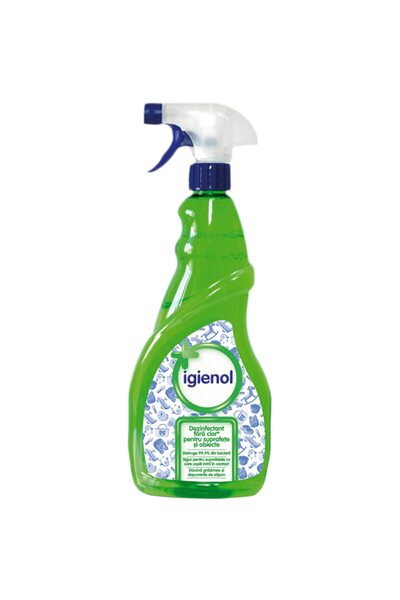 interstar Spray dezinfectant fără clor pentru suprafețe mici, Igienol, 750 ml