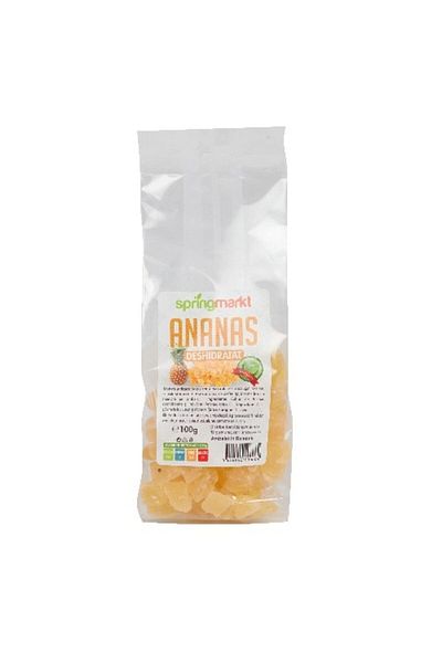 Springmarkt Adams Vision Dehydrated Pineapple 100g