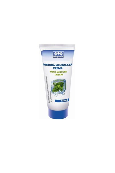 INNOFARM Cremă cu mentol, Infopharm, cremă pentru mușcături de insecte și urticarie, 35 ml
