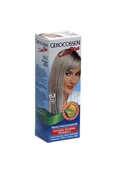GEROCOSSEN Vopsea Color Plus, 15.1, Blond Cenușiu