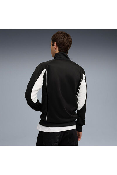 Puma Sport Poly Track Men's Black Stand Collar Jacket