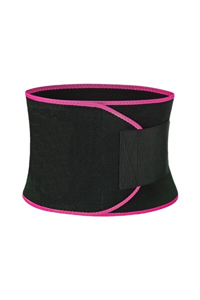 Choice حزام دعم الخصر الرياضي PINK Sweat Burst على شكل حزام للجري متين لحرق الدهون في منطقة الخصر والبطن والتدريب