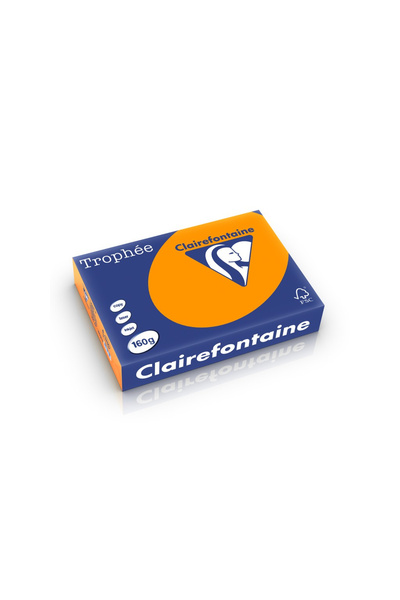 Clairefontaine Intense A4 color card, Orange
