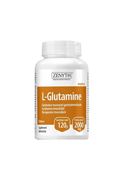 Zenyth Pharmaceuticals Dietary Supplement L-Glutamine Powder, Zenyth, 120 g