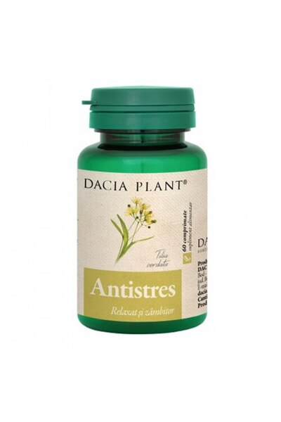 Dacia Plant Antistres, Supliment alimentar pentru protejarea organismului împ...
