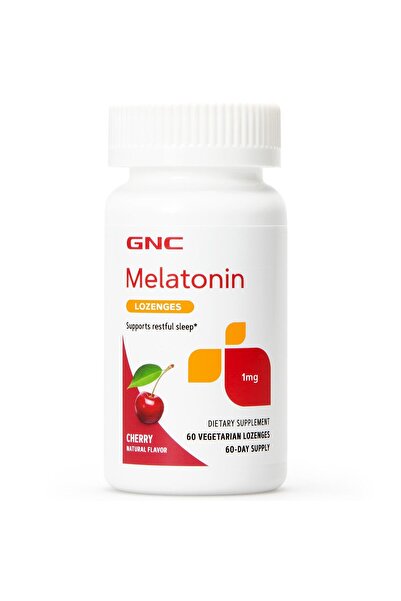GNC BAG GNC Melatonin 1 mg, Cherry Flavor, 60 Tablets