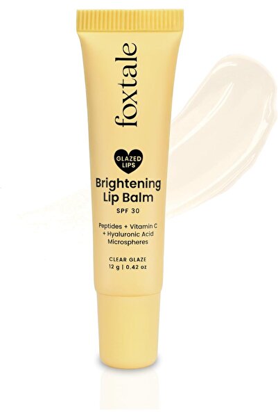 Foxtale مرطب شفاه بعامل حماية من الشمس 30 للشفاه الداكنة مع الببتيدات وفيتامي...