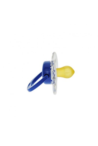 InnovaGoods Minut Baby Round Latex Pacifier, 0-6 +, Blue