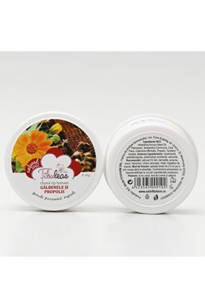 TIBULEAC Balm Cream, TIBULEAC, Calendula and Propolis, 60g