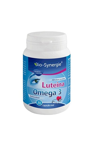 Bio Synergie Supliment cu luteină Omega 3, Bio-Synergie, 60 capsule