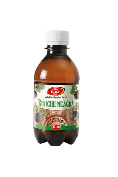 Fares Sirop de ridiche neagră, 250 ml