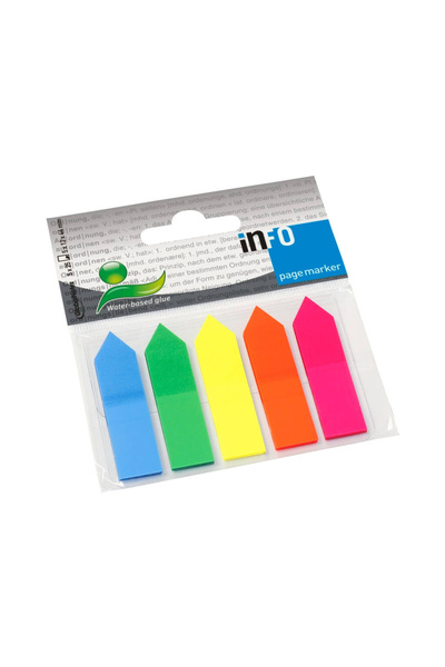 inFo pagemarker PageMarker film color Sageata