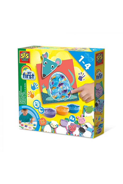 SES Creative My first - Finger paint and toy animal painting set