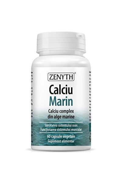 Zenyth Pharmaceuticals Calciu marin, Zenyth, 60 capsule