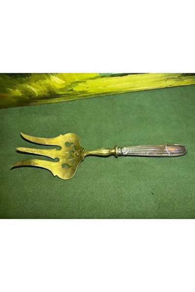 tayfuntufan antika koleksiyon 1960S French Serving Spatula - 26 cm Tall
