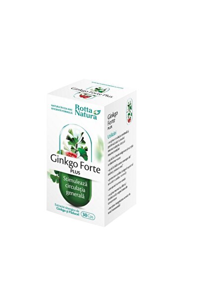 Rotta Natura Gingko Forte Plus, Rotta Natura, 30 de capsule