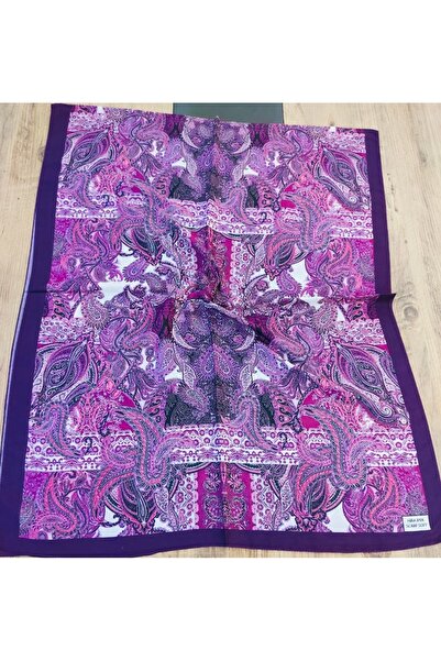 Hira İpek Scarf Etnik Desen Şal