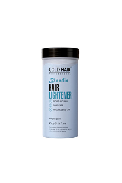 Gold Hair Professional بودرة تفتيح بلوندي 454 جرام أزرق