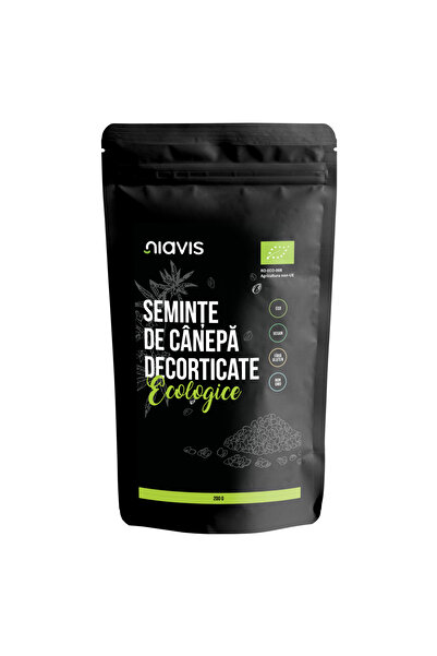 Niavis Semințe de cânepă decorticate BIO 200g