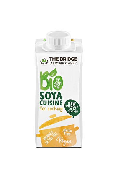 enerBio Cremă de gătit cu soia The Bridge, 200 ml