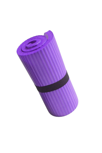 Choice PURPLE Mini Premium Yoga Mat Shock Absorption Soft Pilates Exercise Mat for Home Yoga Pilates Stretc