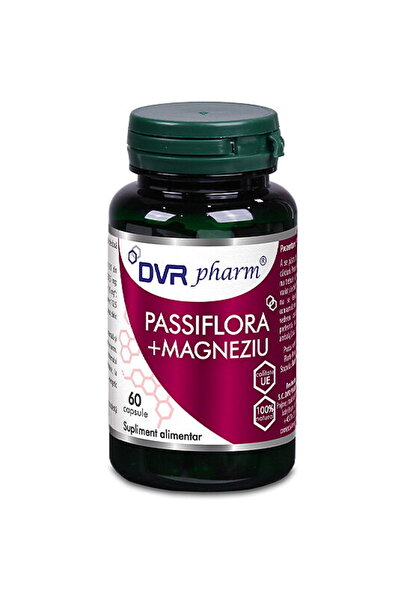 DVR Pharm Passiflora cu magneziu 60 capsule