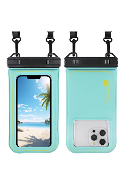 Choice حقيبة هاتف عالمية مقاومة للماء من إسفنجة HAISSKY المطورة باللون الأخضر...