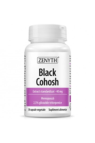 Zenyth Pharmaceuticals Cimicifugă neagră, 30 capsule, Zenyth