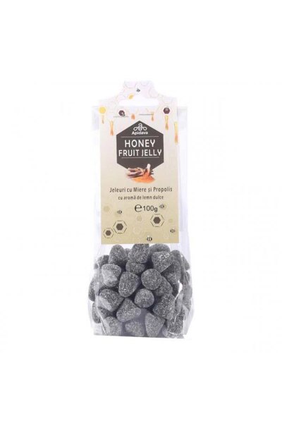 Apidava Jeleuri de miere, propolis și lemn dulce, Apidava, 100 g