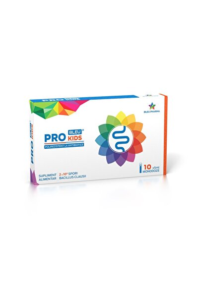 BLU PHARMA Supliment lichid pentru copii, Bleu Pharma, 5ml x 10 fiole