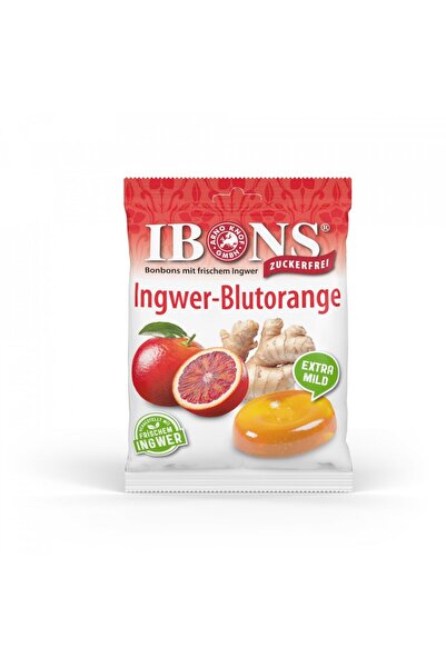 BONS Ginger and Blood Orange Sugar-Free Drops 75g IBONS