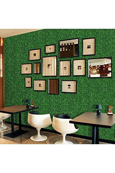 genric ألواح حائط عشبية FFD - خلفية خضراء صناعية مع حماية من الأشعة فوق البنف...