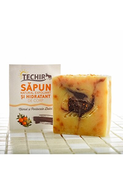 Techir Săpun de corp exfoliant și hidratant Techir, 120g