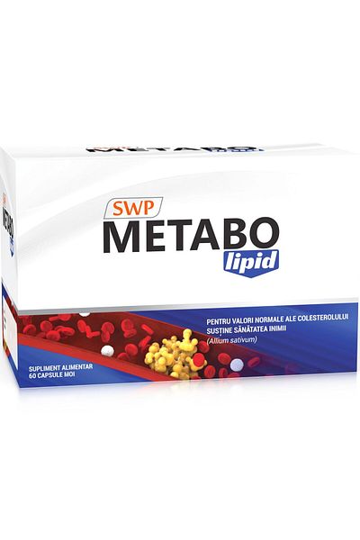 SUN WAVE PHARMA METABO LIPID, Metabolic Balance, Sun Wave Pharma, 60 Soft Capsules