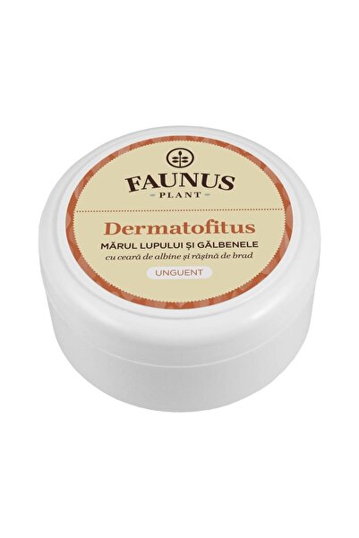 Faunus Plant Dermatită, unguent cu mărul lupului și gălbenele, 100 ml, plantă...