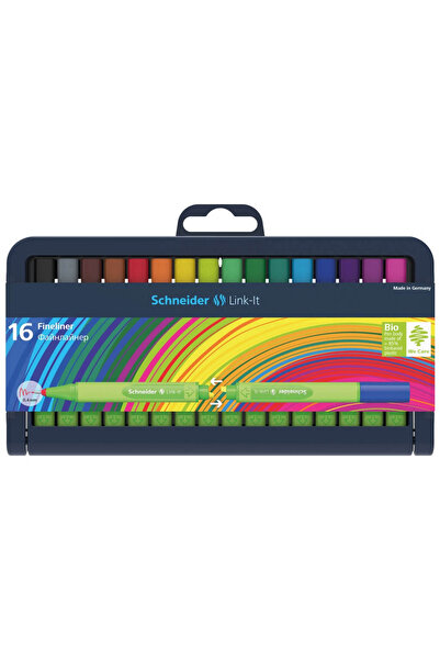 SCHNEIDER Set Liner Link-It 0,4 mm, 16 culori