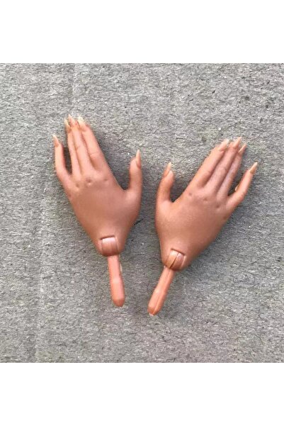 Choice أيدي بنية فاتحة دمية أصلية نظارات أحذية قبعات أحذية ملابس ديكورات دمية بديلة أبيض بيج