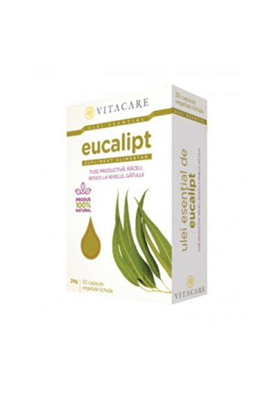 Vitacare Ulei esențial de eucalipt Vita Care 30 capsule