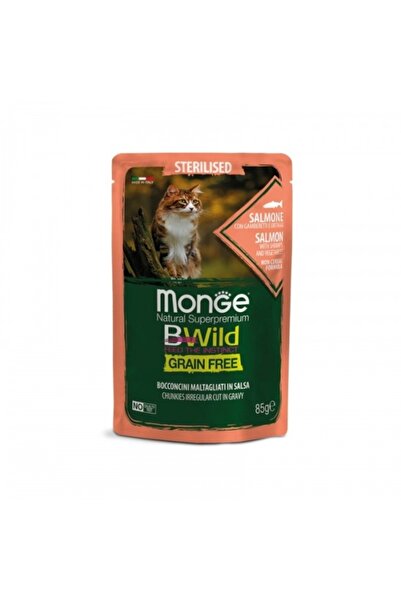Monge Hrană uscată pentru pisici BWild Sterilised Pisică - Hrana umeda super-...
