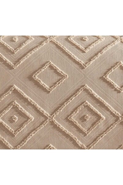 d'niss home touch of nature in your home İskandinav Jasmin 3 Parça Çift Kişilik Yatak Örtüsü