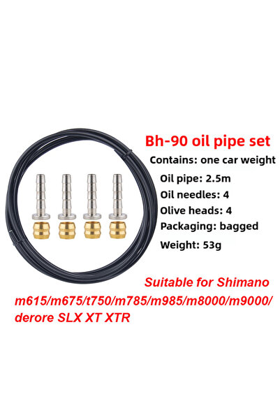 Choice مجموعة أنابيب زيت BH90 من Bolany لدراجة هوائية جبلية هيدروليكية لفرامل...