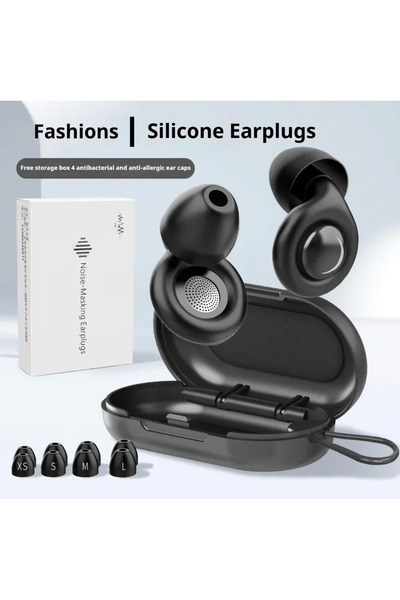 Choice B25101 سدادات أذن هادئة لتقليل الضوضاء أثناء النوم قابلة لإعادة الاستخ...