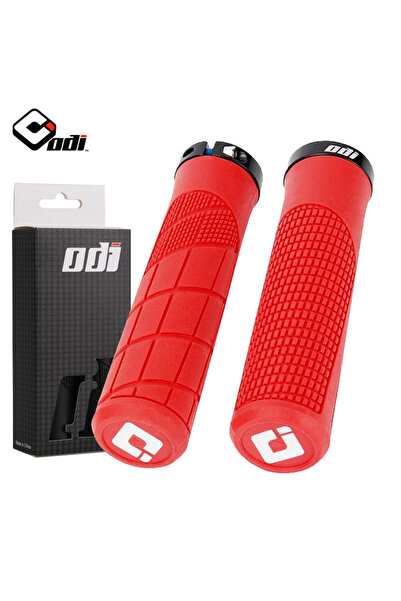 Choice UPGRADE-Red ODI Bicycle Handlebar Grip Lock On Mountain Bike Grip Soft...