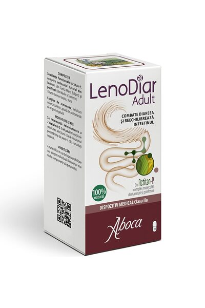 ABOCA Capsules, LenoDiar Adult, 20 Pieces